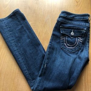 True Religion Straight Leg Jeans